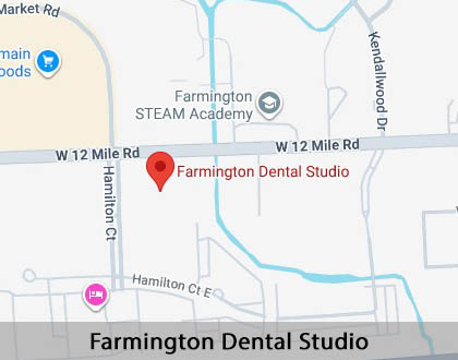 Map image for All-on-4® Implants in Farmington Hills, MI